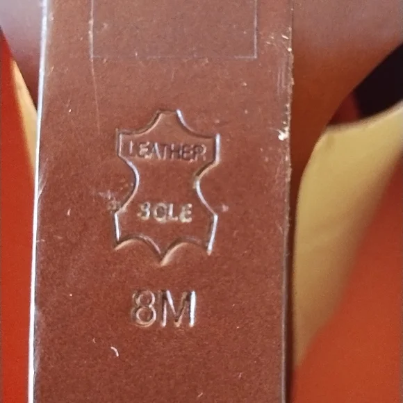 Tory Burch Color Cube 100mm Mule Sandals - Veg Nappa in Sun Beige - Size 8 - Picture 14 of 15